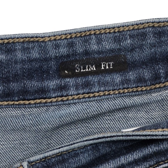 Judy Blue Jeans High Rise Slim Fit Dark Wash Size 13/31 Stretch Denim JB82390DK - Picture 7 of 12